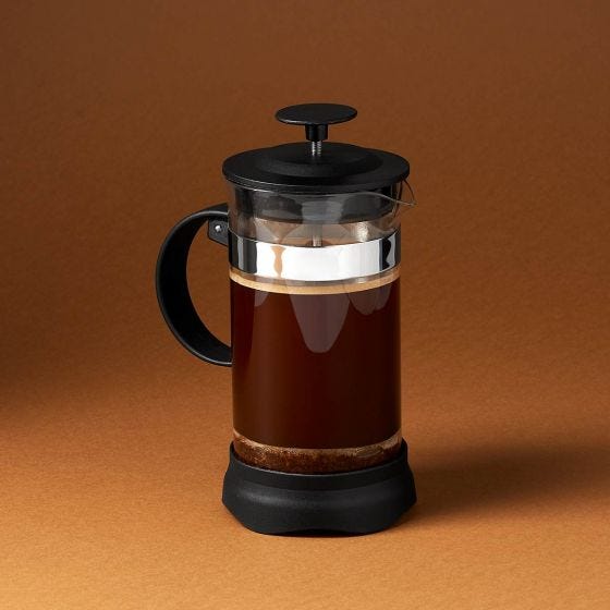 3 Pzs Cafetera Prensa Francesa 350ml Vidrio Embolo Cafe Te Drink Lab