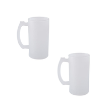 2 pz Tarro Cervecero Sublimacion Promoopcion 16 Oz Vidrio