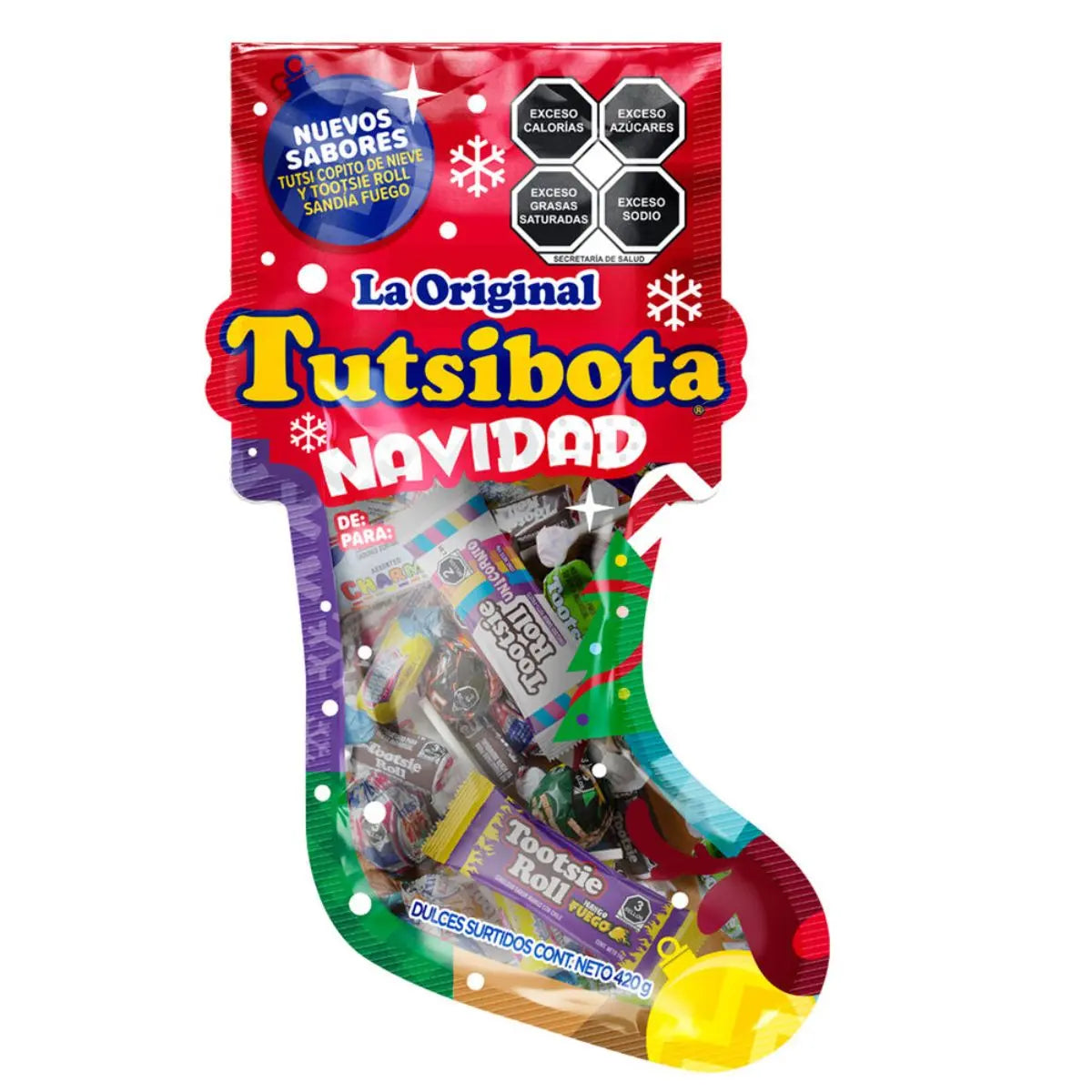 Bota Dulces Tutsi Tutsibota Navideña Dia Reyes Sutido 420gr - Tutsi