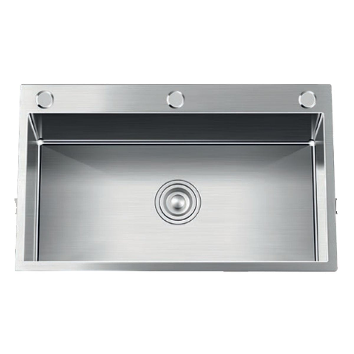 Tarja Sencilla Empotrar Meer Acero Inoxidable 201