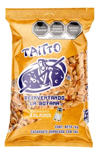 1 Kg Cacahuate Salado Taitto Clasica Y Suave