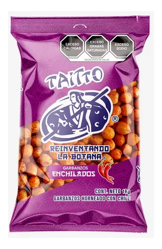 Bolsa Garbanzo Enchilado Taitto 1 Kg