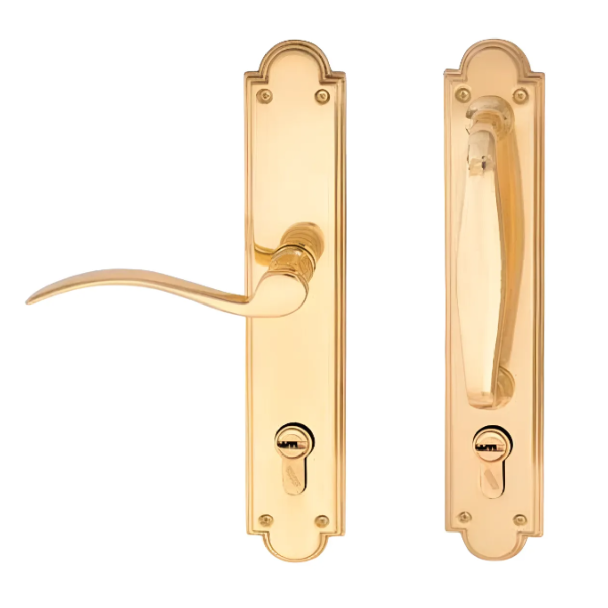 Cerradura Futura Tover Mecanismo 330 Latón Santín Izquierda Latón Pulido