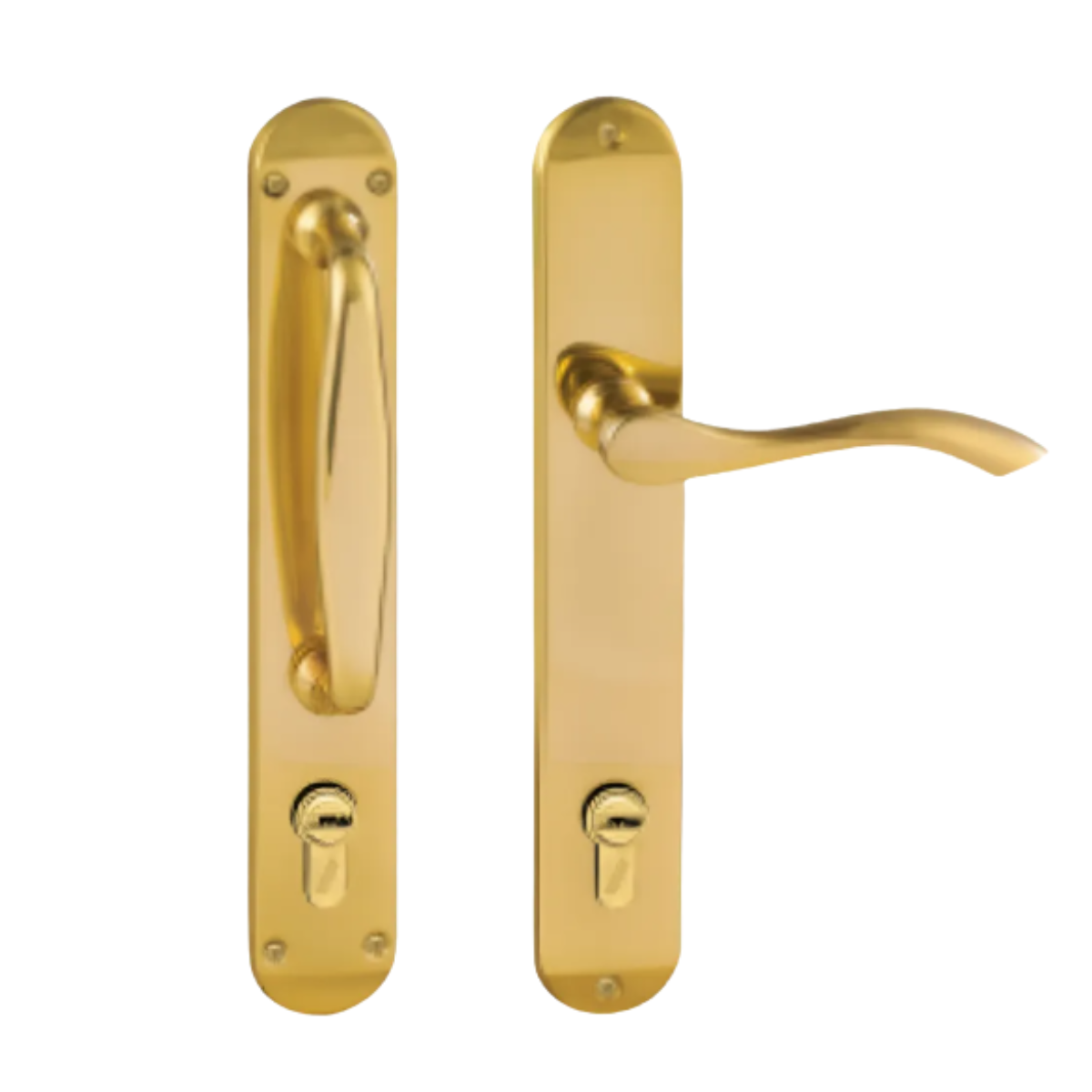 Cerradura Tolosa Tover Mecanismo 330 Latón Pulido Izquierda Latón Pulido