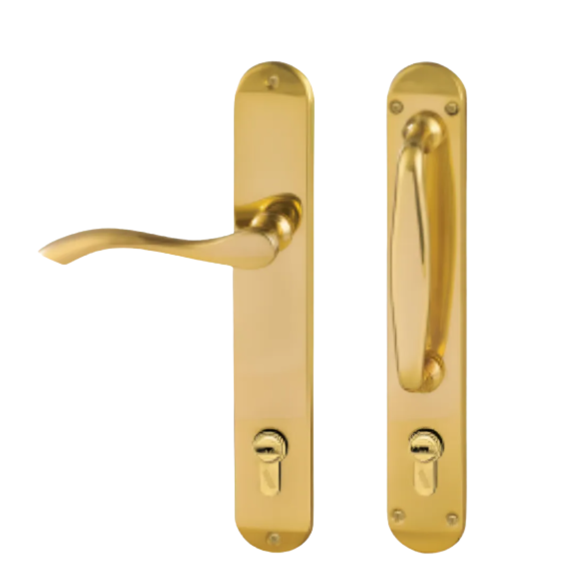 Cerradura Tolosa Tover Mecanismo 330 Latón Pulido Derecha Latón Pulido