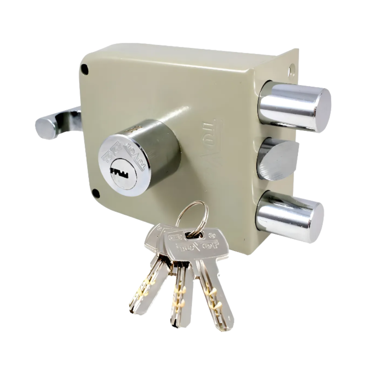 Cerradura Sobreponer Tover L-6pr Invertido Multipunto