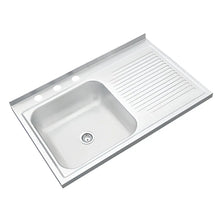 Tarja Sencilla Sobreponer Escurridero Derecho Meer 80 × 50 × 15 cm INNER - CNX - empaque