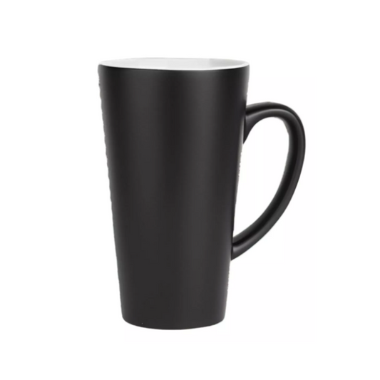 Taza Mágica Cónica Sublimación Sublimar Negra 17oz Color Make