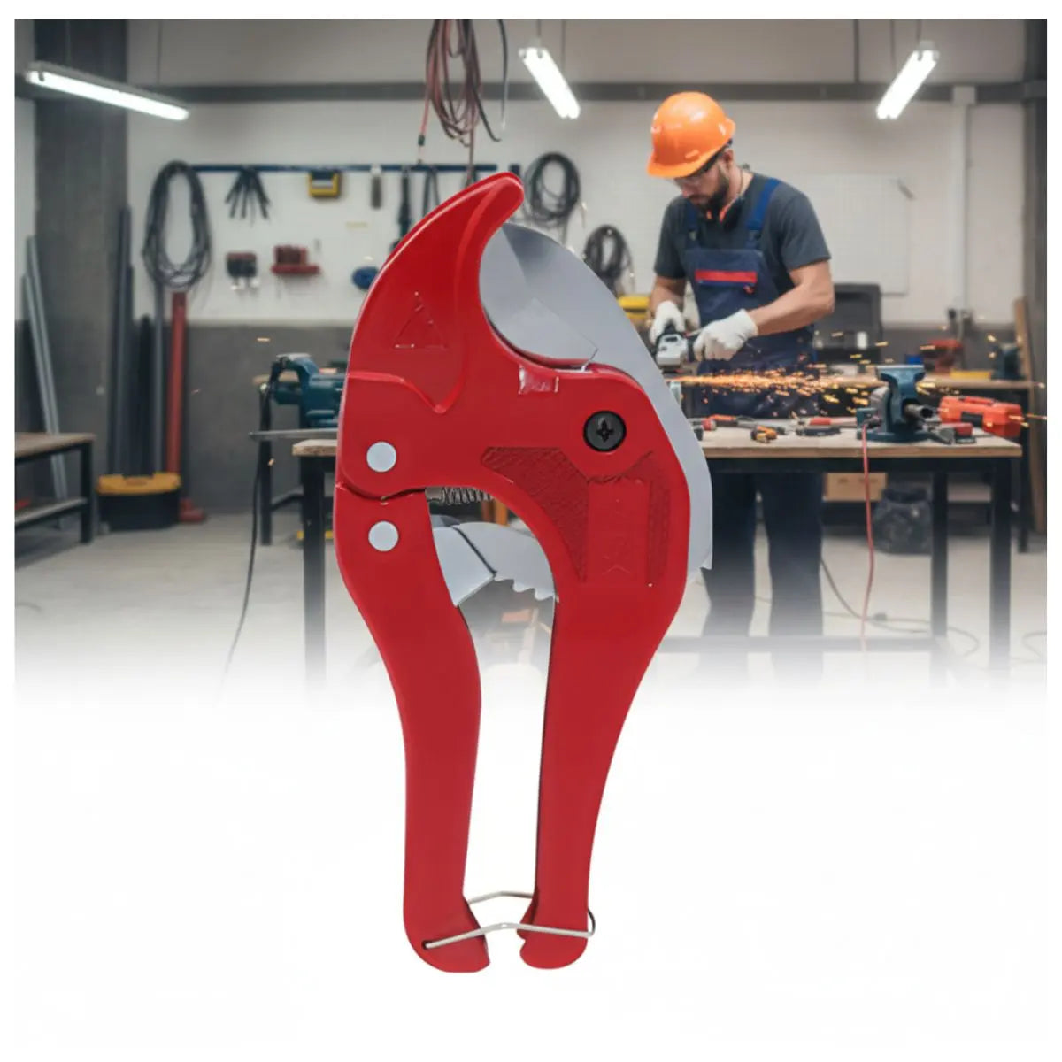 Tijera Corte Tubo Pvc Cpvc Pp-r CNX Rojo CNX