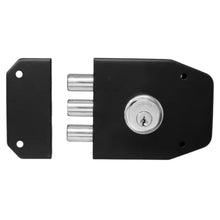 Cerradura Sobreponer Tover Alta Seguridad S2000 Negro