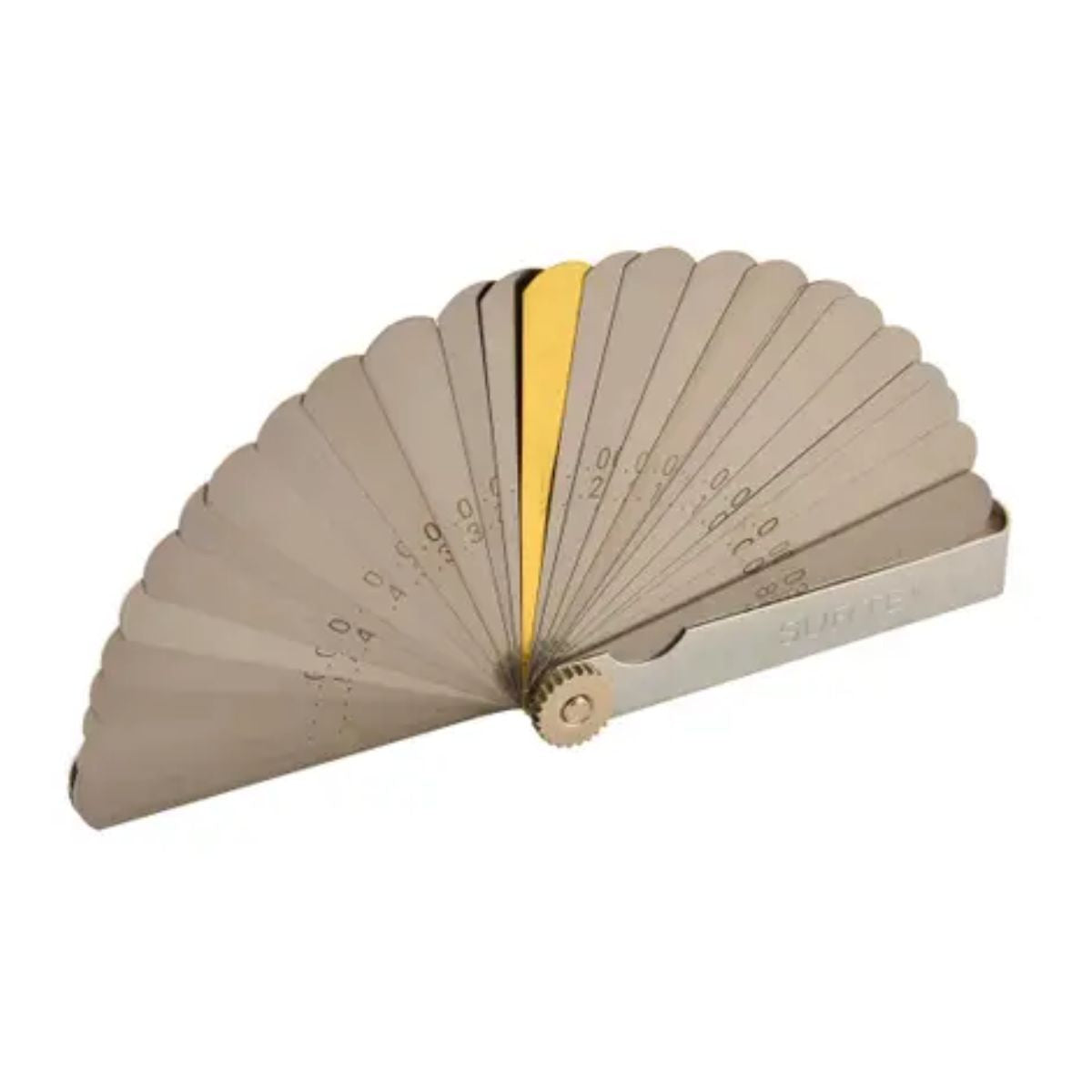 Calibrador Pulgadas - Milimétricos Surtek 32 hojas Uso General