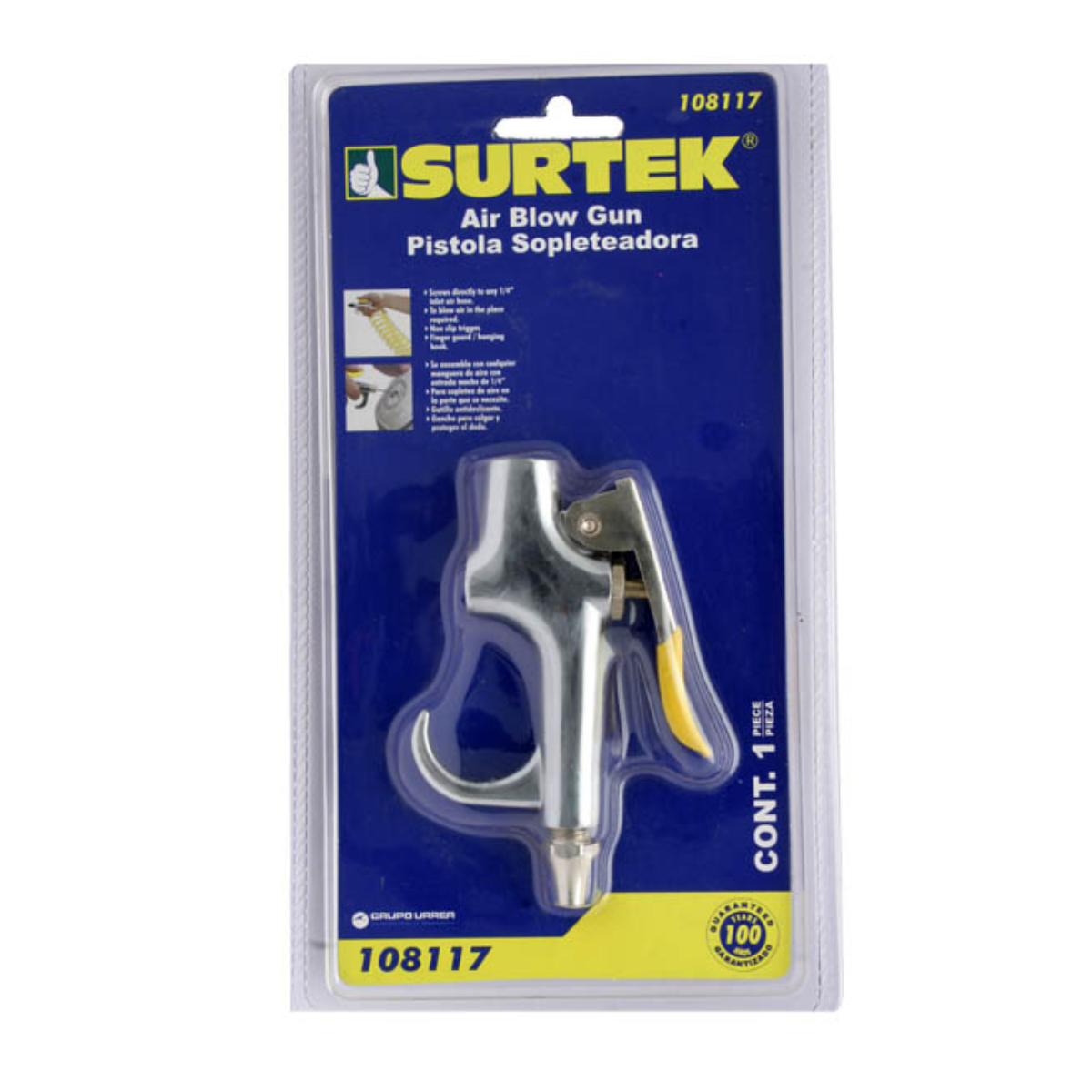 Pistola Sopleteadora 1/4 pulgadas NPT Surtek