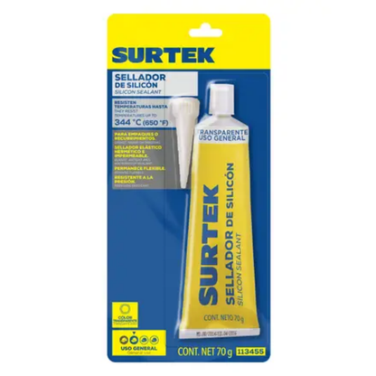 Silicon Transparente 113455 Surtek 70gr