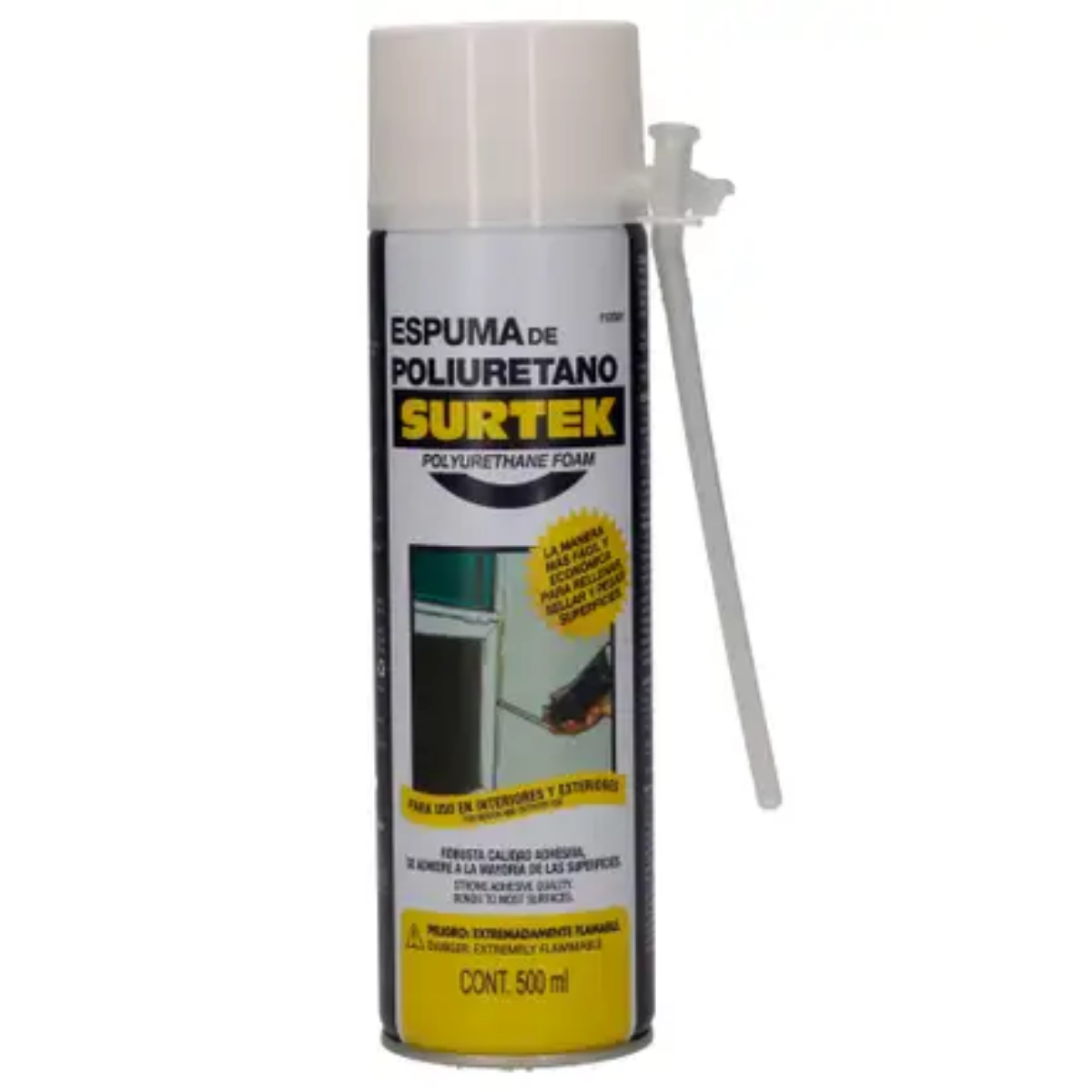 Espuma Poliuretano 113501 Surtek 500ml