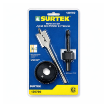 Juego de Sierras Cortacirculos 3 piezas Surtek