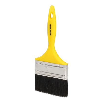 Brocha de Cerdas Naturales con Mango Plastico 4" Surtek