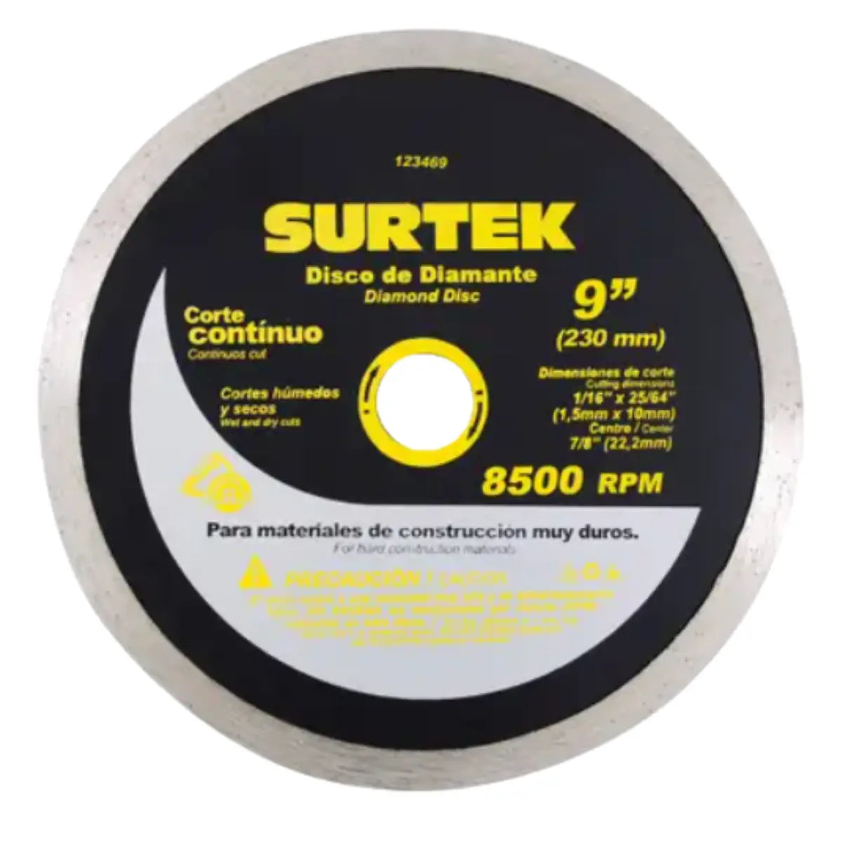 Disco de diamante continuo 4-1/2 - Lock