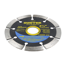 Disco de Diamante Corte Segmentado 4 1/2 pulgadas Surtek