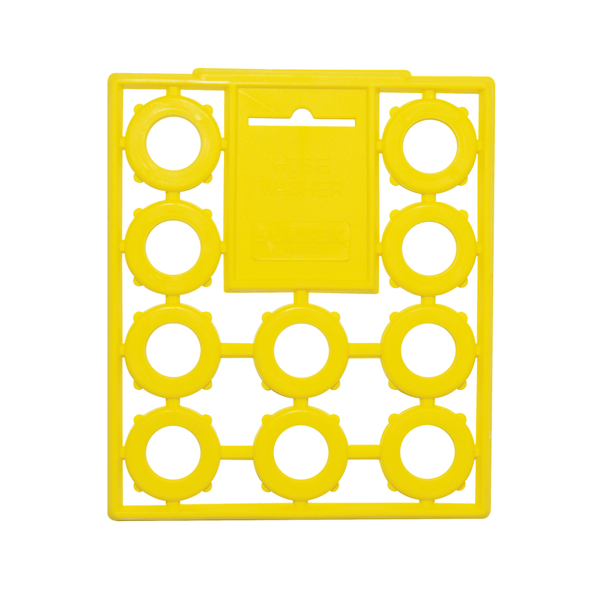 Juego de 10 Empaques de Hule para Conector para Manguera de Riego Surtek