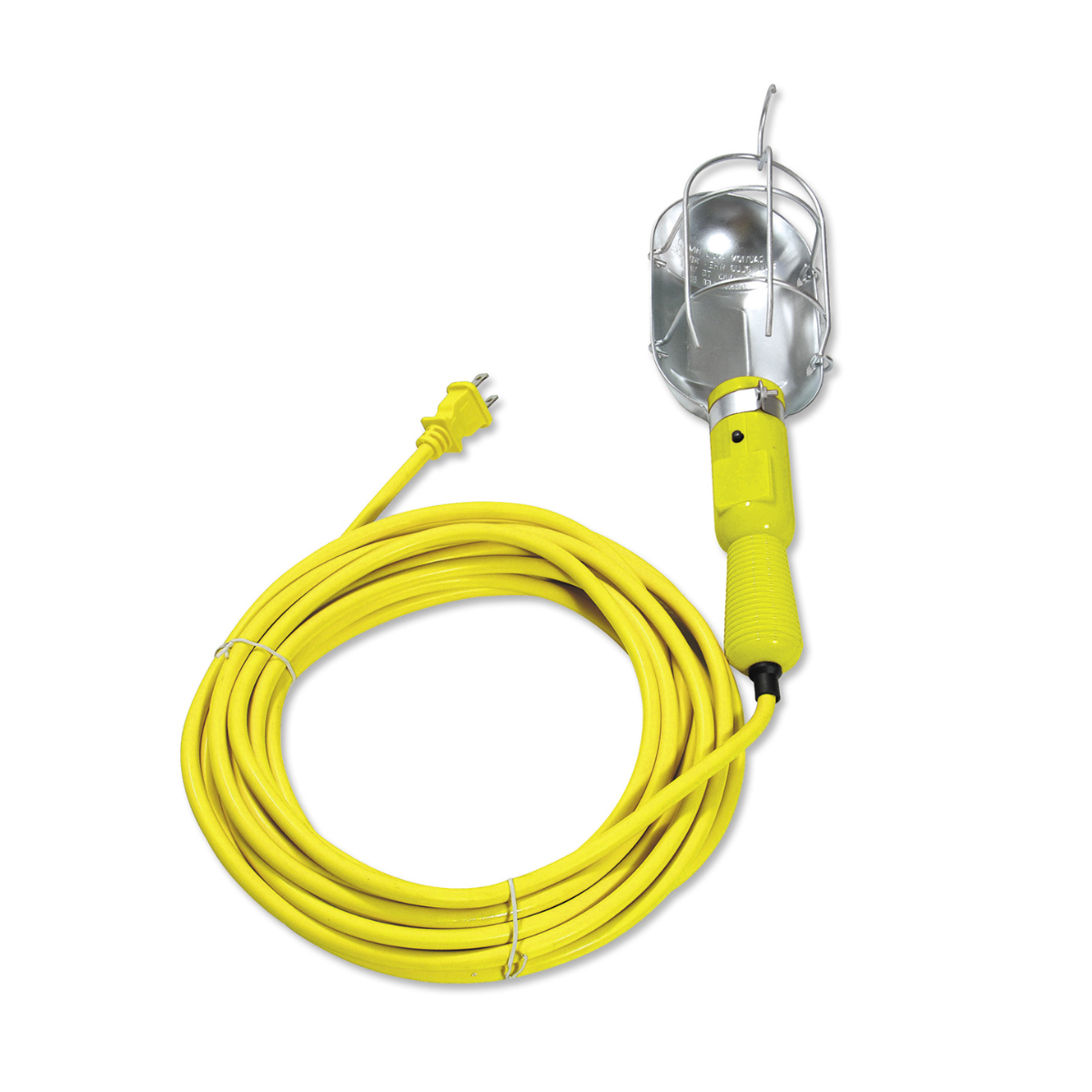 Lámpara de Taller con Canastilla Metalica Amarilla 8 m Surtek