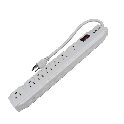 Multicontacto de 7 Entradas Cable de 30 cm Surtek