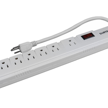 Multicontacto de 7 Entradas Cable de 30 cm Surtek