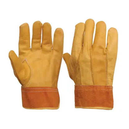 Guantes Piel Surtek Tipo Argonero Cintillo Unitalla