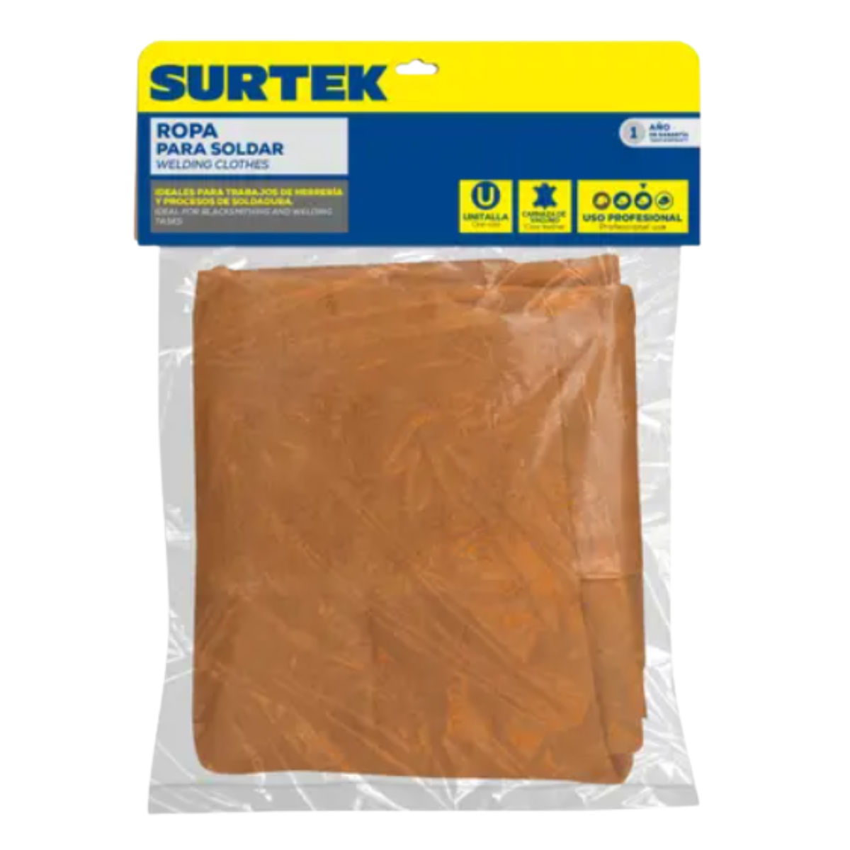 Mandil de carnaza para soldar 80 cm Surtek