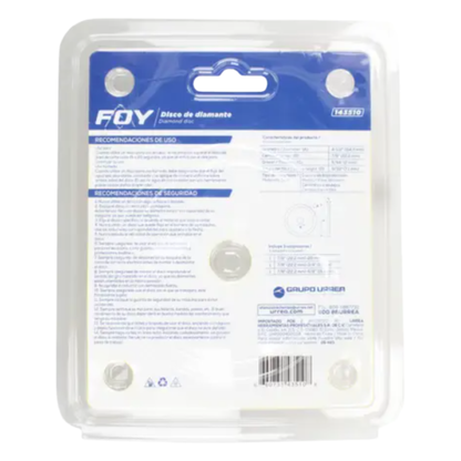 Disco de diamante continuo 4-1/2 Surtek