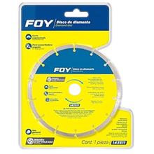 Disco de Diamante Foy Corte Segmentado 4 1/2"