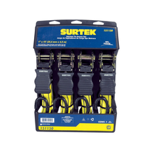 Juego 4 Sujetadores Y Tensores Tipo Matraca 4.5m Surtek