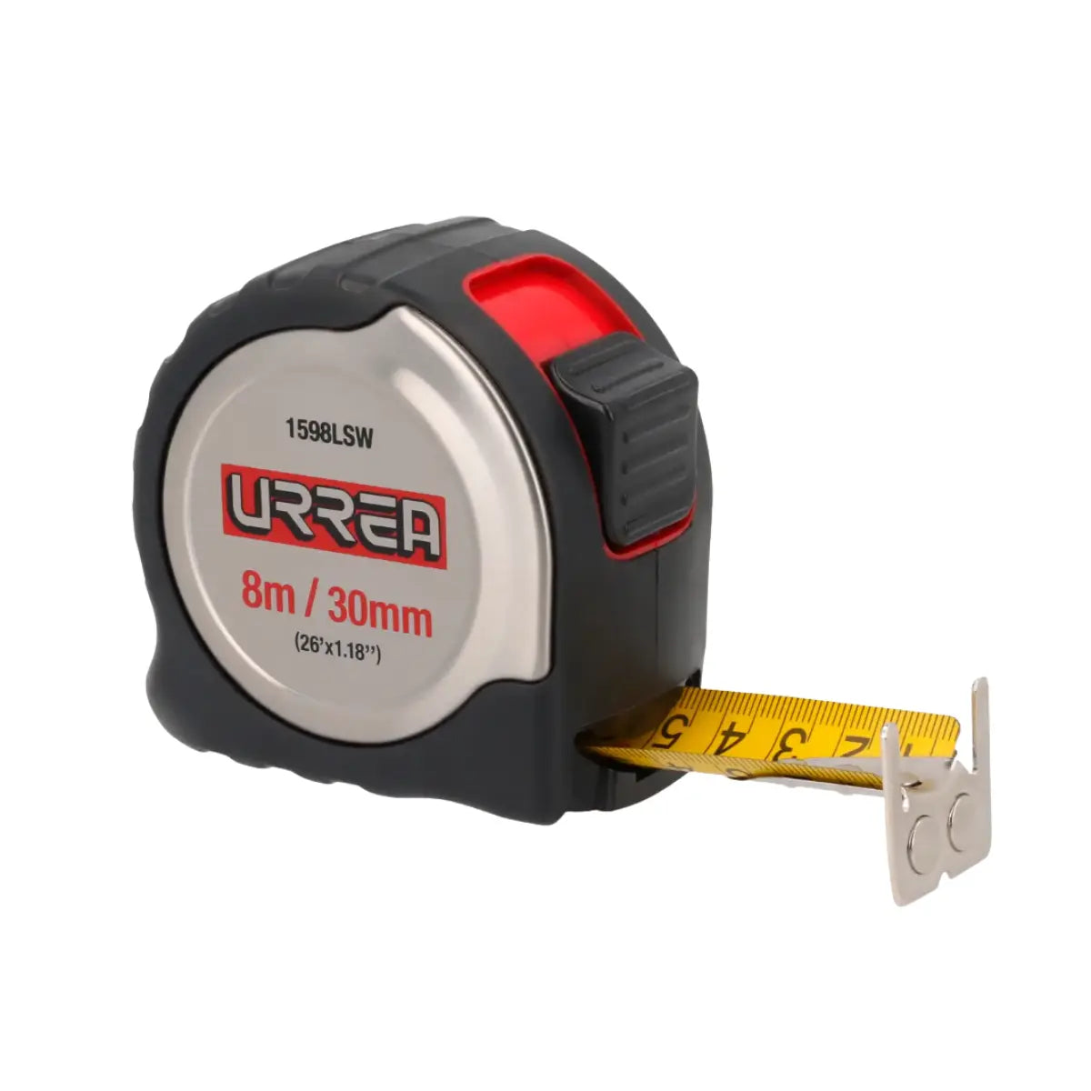 Flexómetro  inoxidable 8mx30mm Urrea