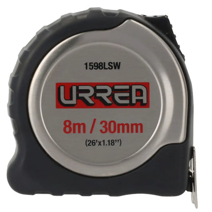 Flexómetro  inoxidable 8mx30mm Urrea