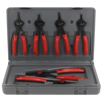 Juego de pinzas para anillos de retención convertibles con mariposa 6 piezas - Lock - vista lateral