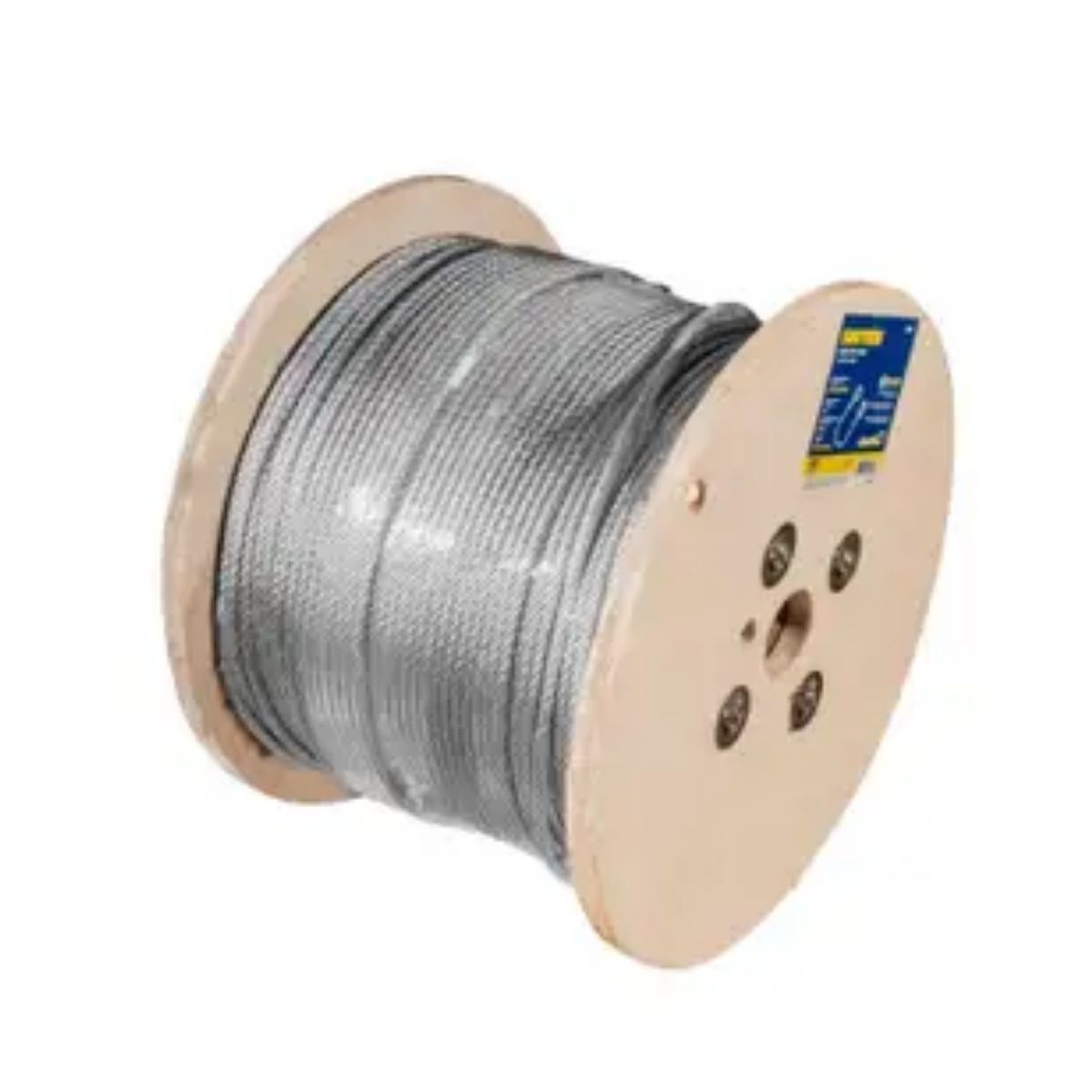 Cable Acero c/ Guardacabo Surtek 7 x 19 hilos 3/8" x 457 m