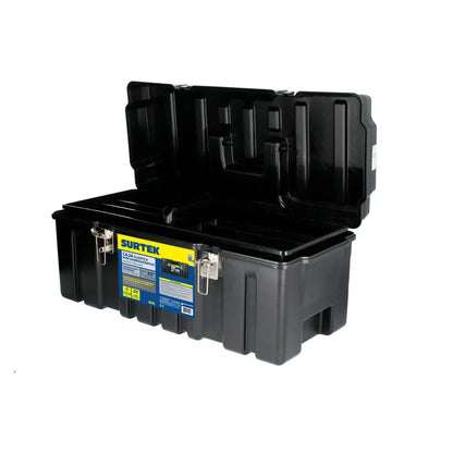 Caja Portaherramientas Plastica Surtek 26" x 10" x 10" c/ Broches Metalicos