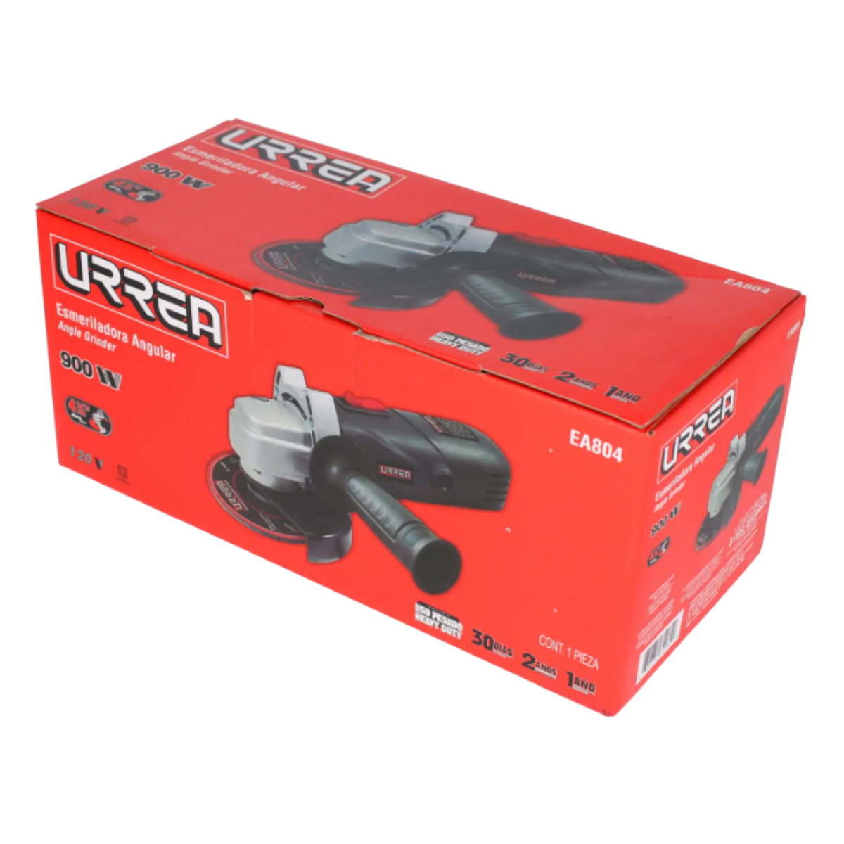 Mini esmeriladora angular 4-1/2  900 W, 120 V, 11000 RPM