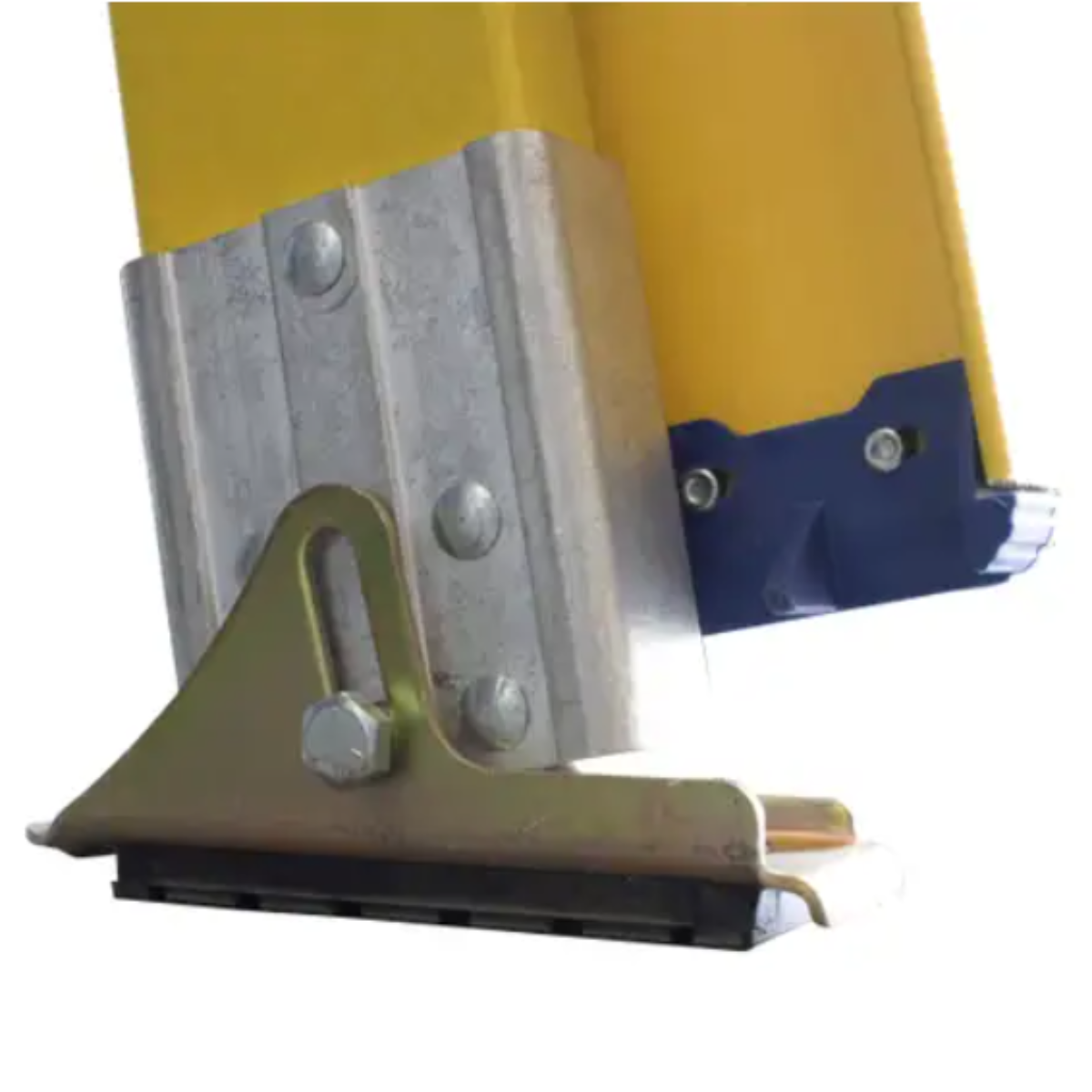 Escalera de extensión tipo II de fibra de vidrio con 24 peldaños