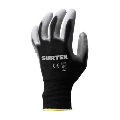 Guantes de Nailon con Recubrimiento de Poliuretano G Surtek