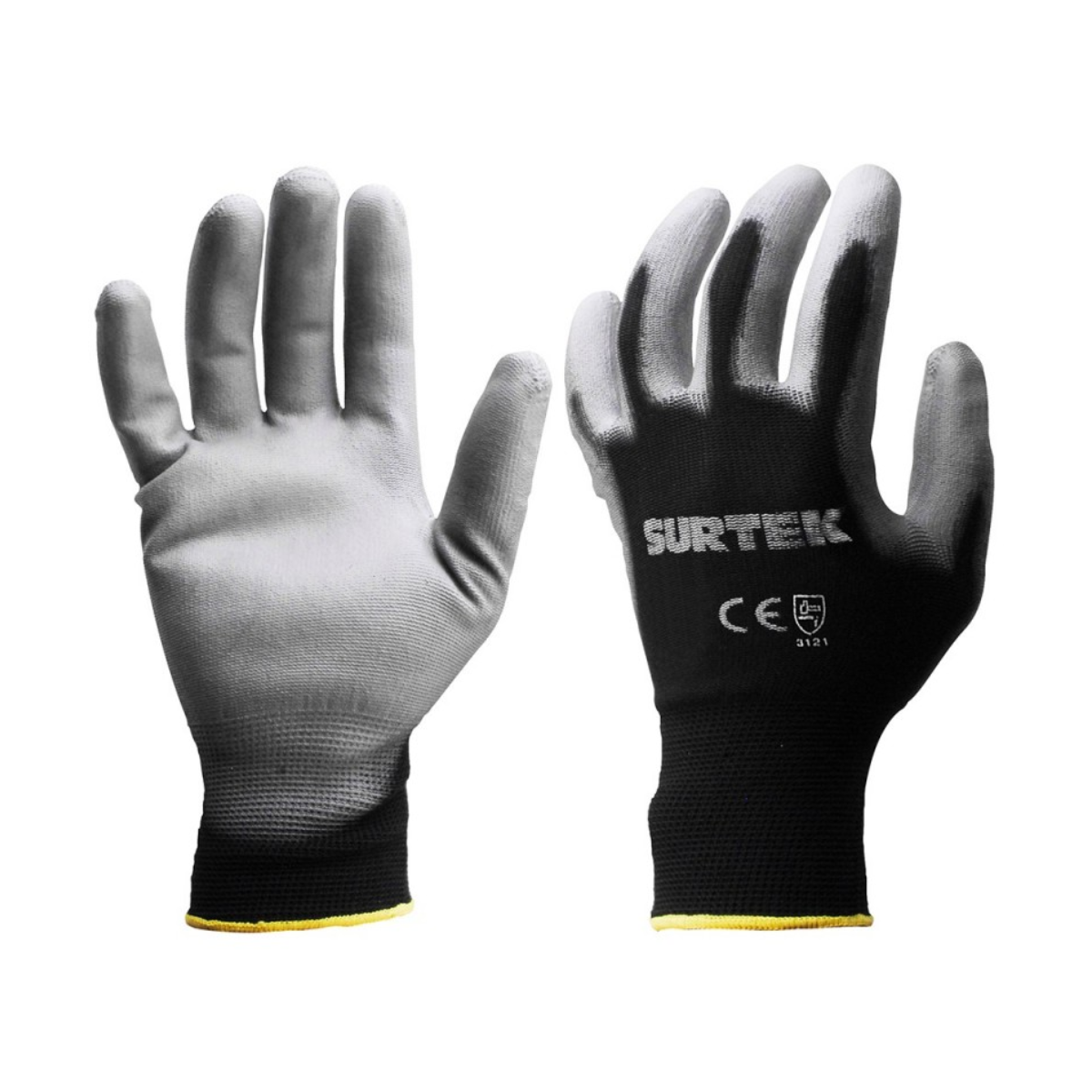 Guantes de Nailon con Recubrimiento de Poliuretano G Surtek
