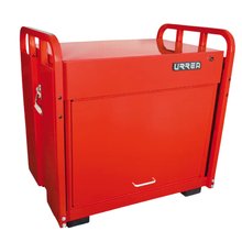 Gabinete de servicio en sitio con 7 gavetas color rojo 30