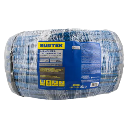 Manguera p/Jardin M12C100 Surtek Rollo 100m