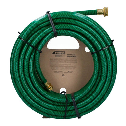 20m Manguera Jardin Tramada Surtek c/ Conector Metalico 1/2"