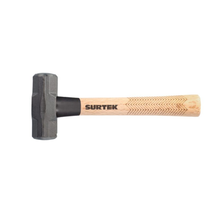 Marro Octagonal Cabeza Forjada Mango Corto Madera de 12" Surtek