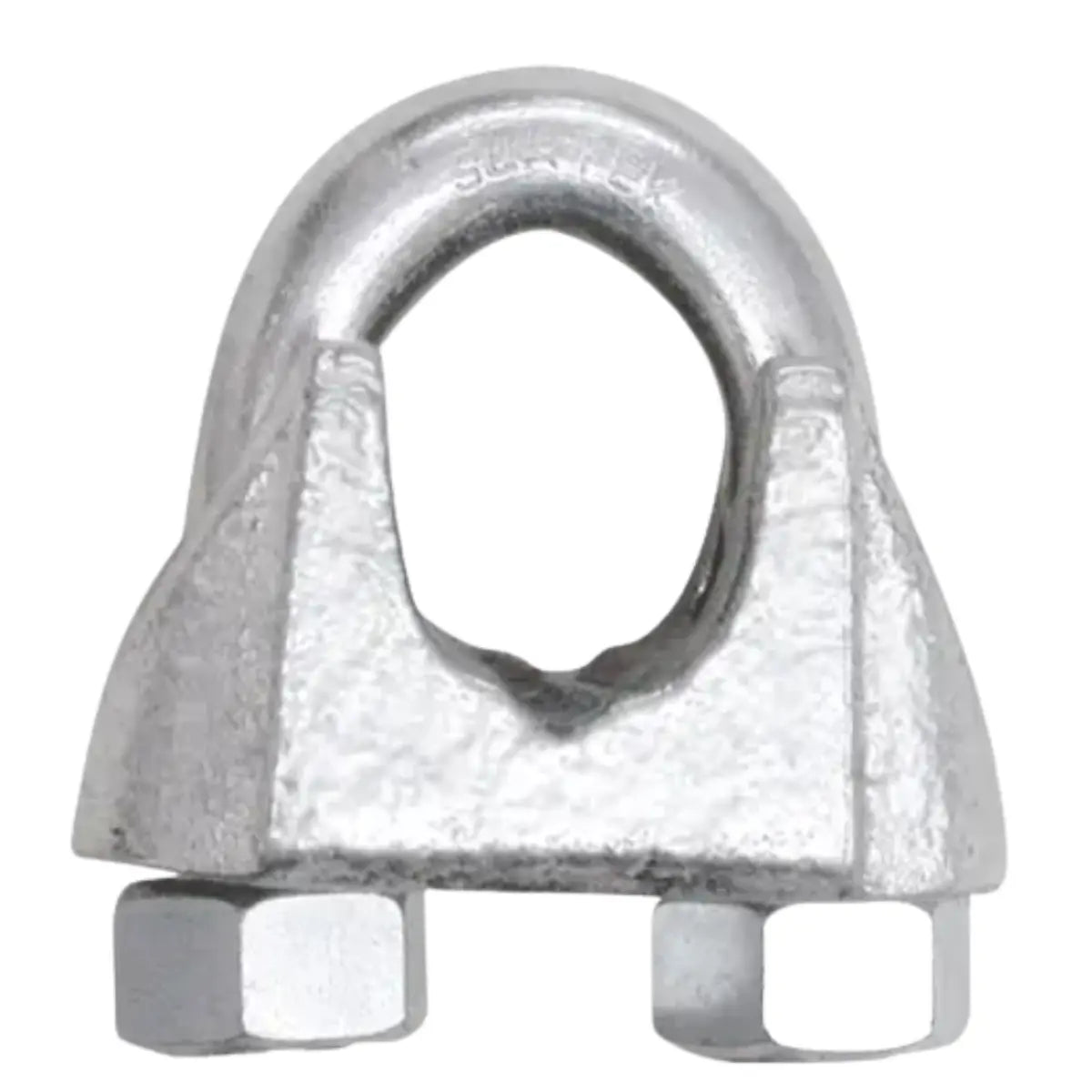 Perro de hierro maleable paracable de acero 3/8 - Lock