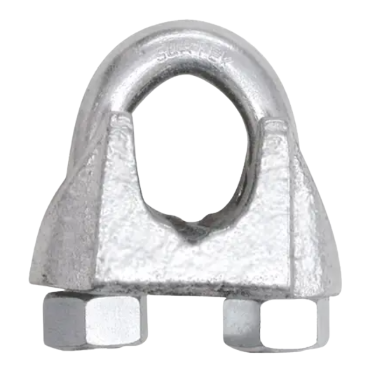 Perro de hierro maleable para cable de acero 5/8