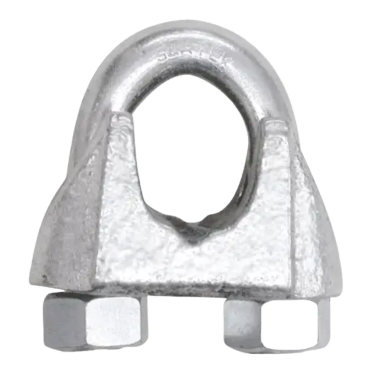 Perro de hierro maleable para cable de acero 5/8 - Lock