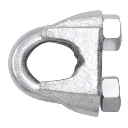 Perro de hierro maleable para cable de acero 5/8 - Lock - vista lateral