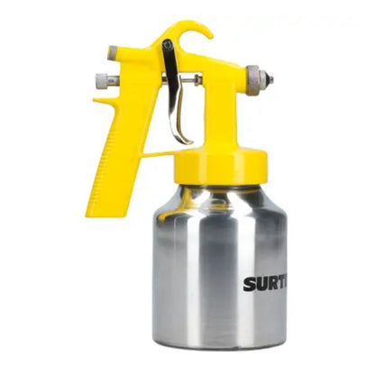 Pistola p/ Pintar 1000 ml Surtek Vaso Reforzado Baja Presión 45 PSI
