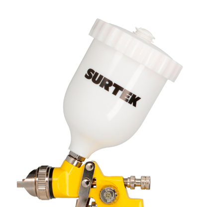 Pistola para Pintar Terminados 600 ml con Presión de Trabajo de 50 psi Surtek